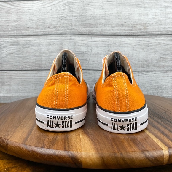 Converse Chuck Taylor All Star Seasonal Orange Low Top Shoe 164937F Mens Size 13 - Picture 5 of 11